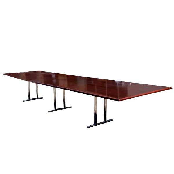 18ft Helikon Cherry Mahogany Conference Table  