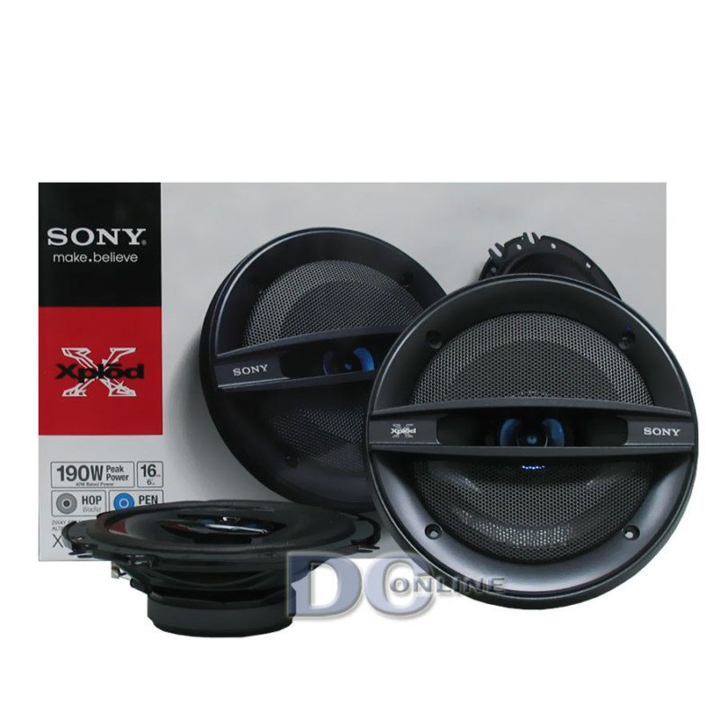 SONY XS GTF1627 6.5 2 WAY CAR AUDIO SPEAKERS (PAIR)  