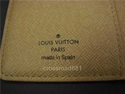 Authentic Louis Vuitton Damier Planner Great  