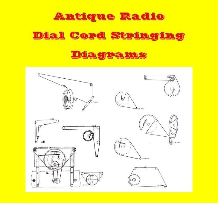 Antique Radio Dial String Diagram Collection CD on PopScreen