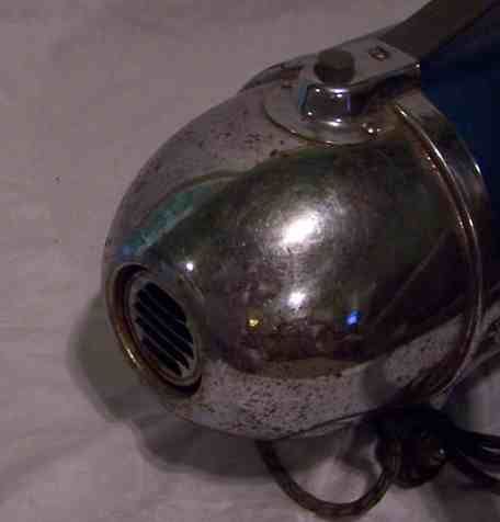 Vintage Space Age Vacuum Cleaner ELECTRO DELUXE HYGIENE Bullet Design 