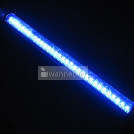 Aquarium Fish Tank 32 LED Blue Bar Strip Light & Power  