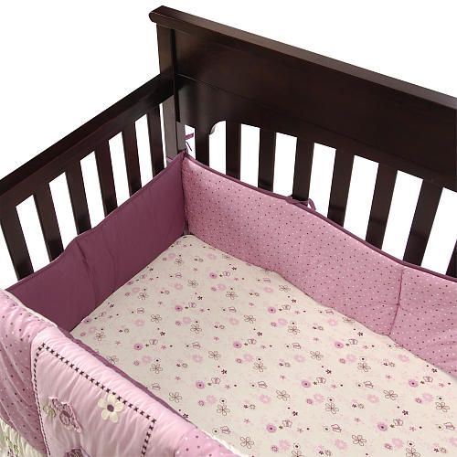 the garden grown 4 piece baby crib bedding set includes comforter 