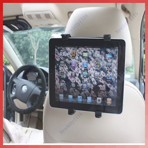 Clip Holder Cradle Bracket Back on Car Pillow For iPad  