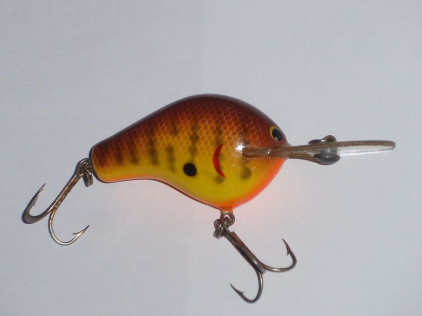 Bagley Diving B 2 All Brass Vintage Fishing Lure Crankbait DC9 