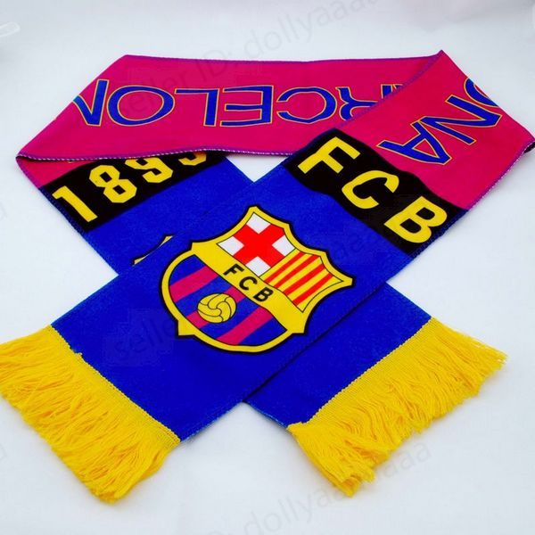 New FC Barcelona Football Club Soccer Soft Scarf Shawl  