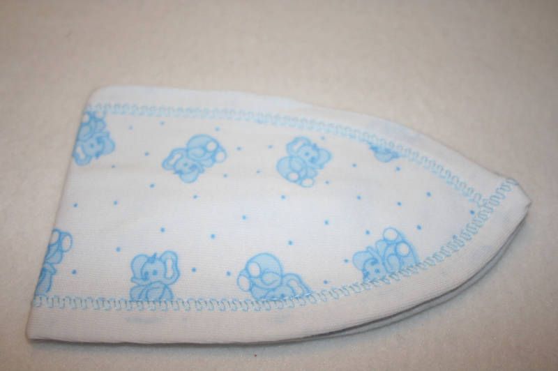 Newborn Belly Bands/ Blue Elephants  