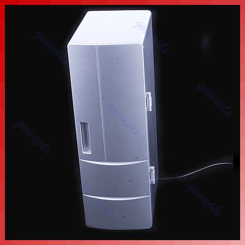   USB PC Fridge Refrigerator Beverage Drink Can Cooler/Warmer  