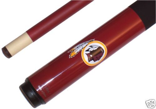 NFL Washington REDSKINS Pool Billiard Cue Stick & CASE  