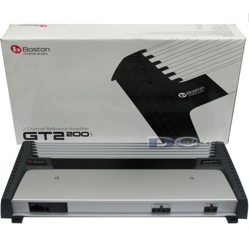 BOSTON ACOUSTICS GT 2200 CAR AUDIO 2 CHANNEL AMPLIFIER  