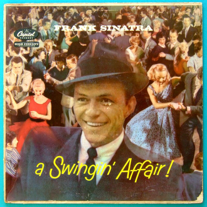 LP FRANK SINATRA A SWINGIN AFFAIR NELSON RIDDLE BRAZIL  