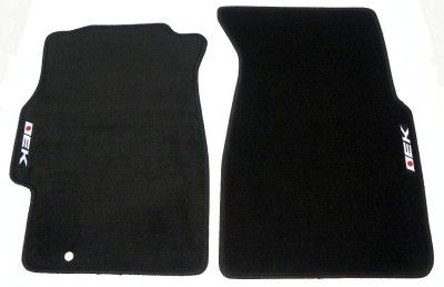 96 00 CIVIC 3DR DX CX EK EK9 BLACK FLOOR MATS CARPETS  