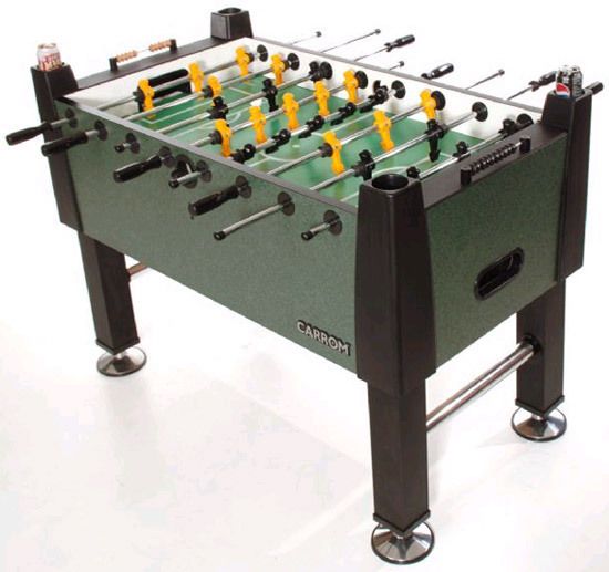 New Carrom Emerald Foosball Table Soccer Arcade Game  