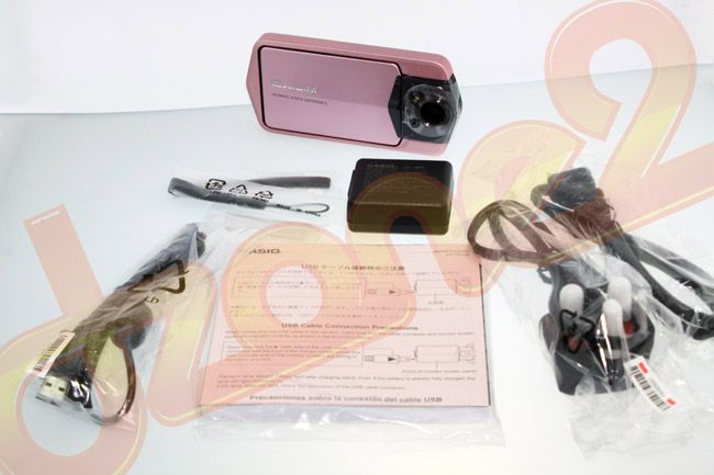 CASIO Exilim EX TR150 Digital Camera PINK Self Portrait 12.1MP 21mm 