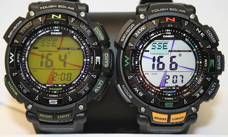 CASIO Military Pathfinder Triple Sensor PAG240 1B  