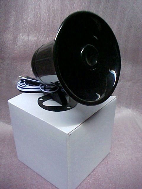 NEW WEATHER PROOF CB HAM RADIO PA SPEAKER HORN BLACK  