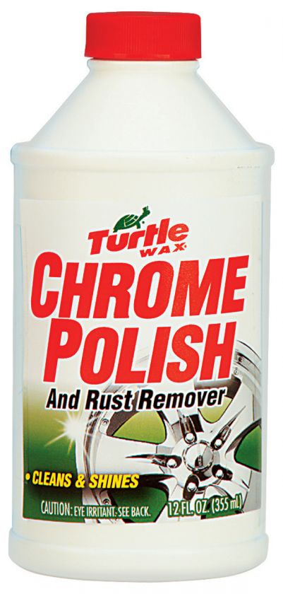 Turtle Wax T280RA 12 Oz Chrome Polish and Rust Remover 074660012802 