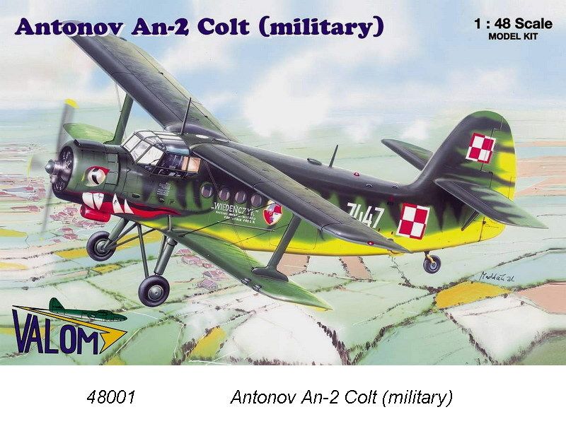 Antonov An 2 Colt Military 1/48 Valom  