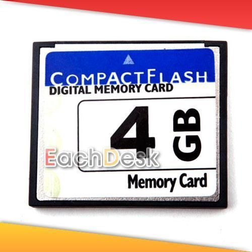 High Speed 4GB Compact Flash CF Memory Card 4G 4 GB  