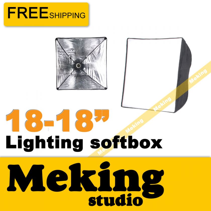 Photo Studio Lighting Softbox Video Light 45*45cm/18*18 Light head 