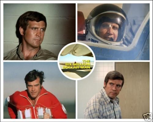 SIX MILLION DOLLAR MAN photo Q01B LEE MAJORS  