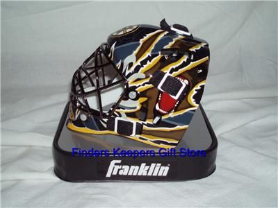 Boston Bruins Helmet Goalie NHL Collectable Merchandise  