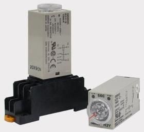 AC 110V Delay Time Relay 60M 60 Minute Timer H3Y 2 with Base  