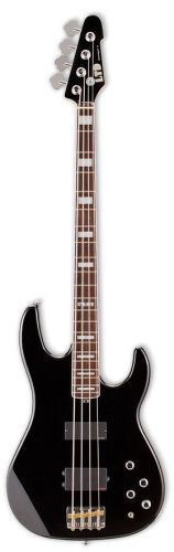 ESP Surveyor Series SURVEYOR 4 Rosewood Bass Guitar   Black  