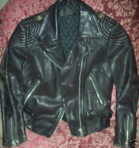 Hein Gericke Harley Davidson Leather Riding Jacket Coat  