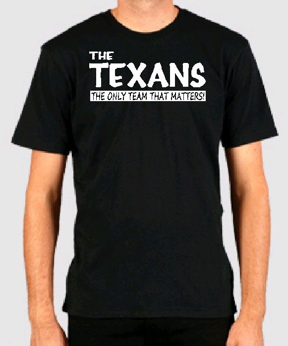 TEXANS TEAM FOOTBALL HOUSTON NEW SHIRT JERSEY GAME FAN YOUTH THROUGH 