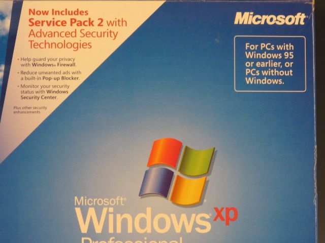 Microsoft Windows XP Professional Full Version Software  