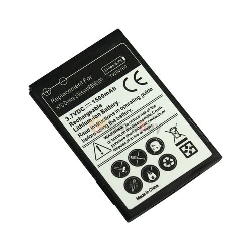 Li ion Battery For HTC Desire Z T Mobile G2 1500mAh  