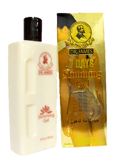 DR JAMES 7 DAY SLIMMING GEL   FAST TARGETED FAT BURNING  