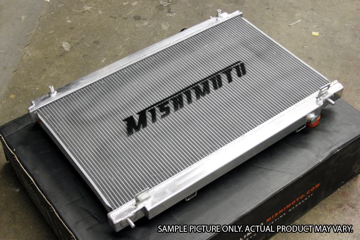 Mishimoto Radiator+Red Fan+Mount Kit 04 08 Forester XT  