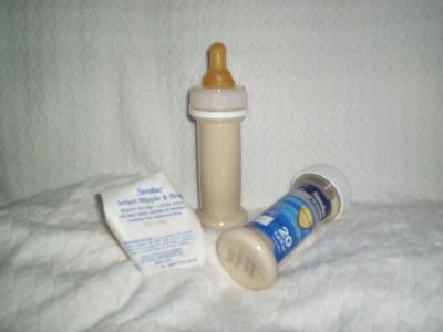 Hospital 2oz Faux Formula Bottle Reborn Doll OOAK  