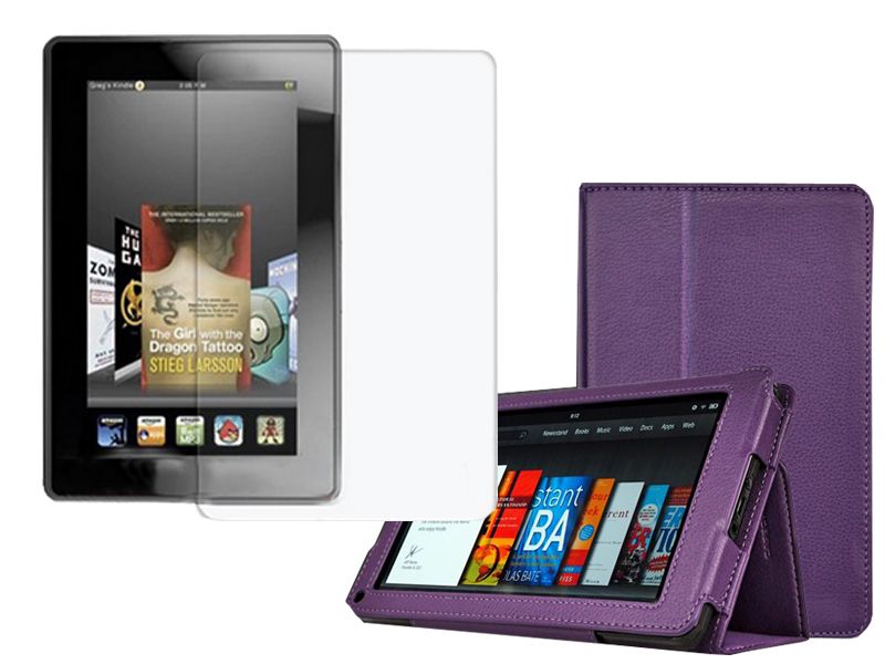   Cover Case For  Kindle Fire Tablet Ebook 8GB WIFI & Film  