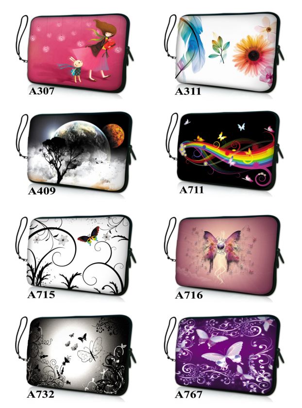 Custom Design 100 pcs Mini Laptop Sleeve Case A  