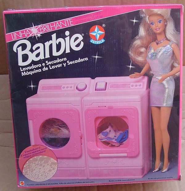 BARBIE WASHING MACHINE   ESTRELA   MADE IN BRAZIL  