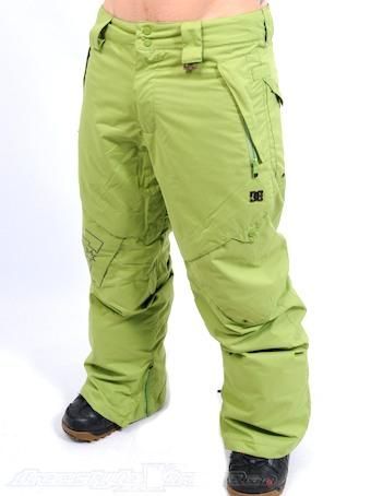 NEW MENS DC DONON SNOWBOARD/SKI PANTS KERMIT GREEN/ XL  