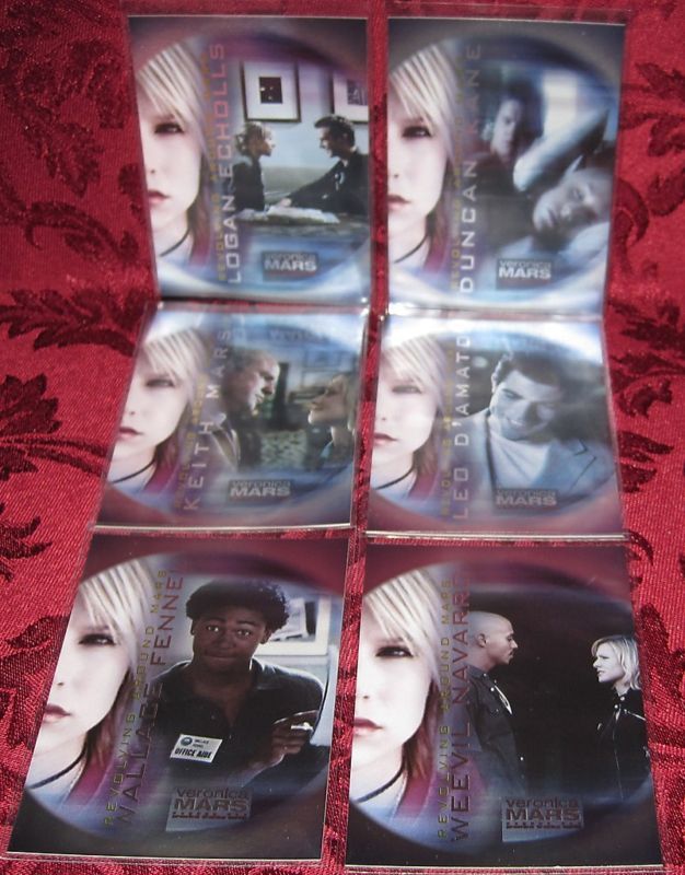 2006 VERONICA MARS S1 REVOLVING AROUND MARS FOIL CHASE CARD SET R1 