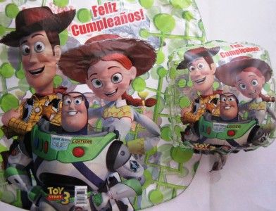 NEW * JESSIE * TOY STORY * WOODY * BUZZ * balloons Party Felíz 