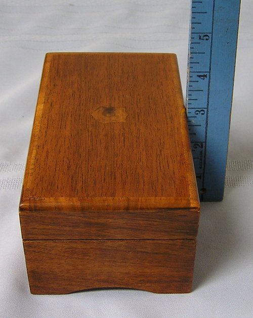 Antique Thorens 4 song 50 note Music box Hear it Play 4 Swiss German 