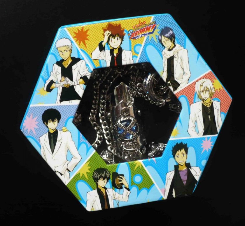   Cosplay Hitman Reborn Ring Necklace Rhinestone Ring ,great  