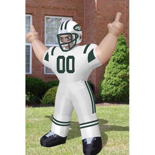   inflatable image blow up lawn figure in official team colors and logo