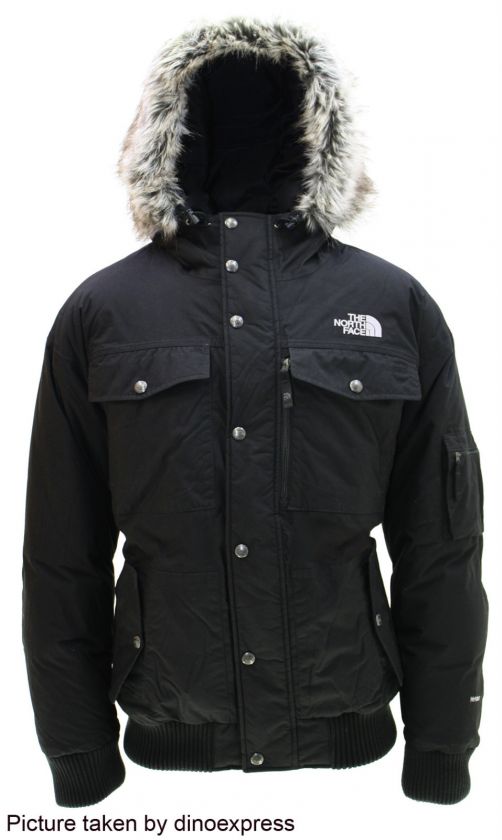 NEW The North Face Mens GOTHAM DOWN jacket parka BLACK nwt Size XL 