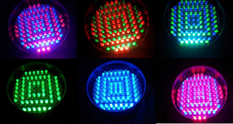 12X PAR 64 PAR64 CAN RGB 177 LED DJ Disco DMX AMERICAN  