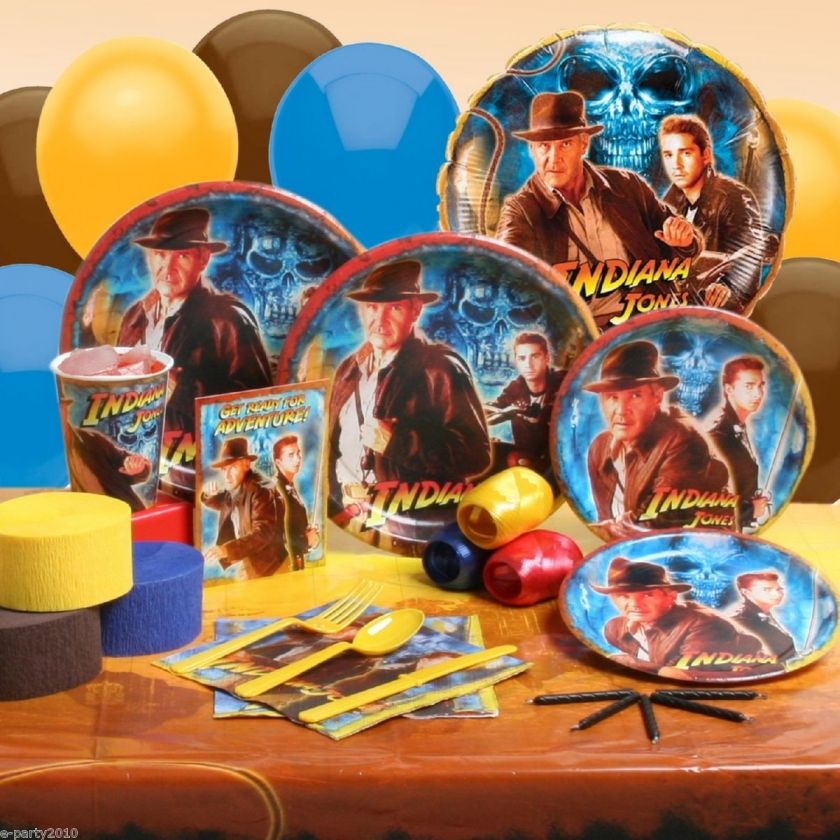 INDIANA JONES Birthday Party Supplies ~ Create Your Set w/ FREE 