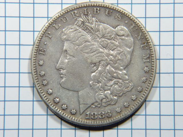 RARE 1883 S Morgan Dollar Grades EF/ AU  