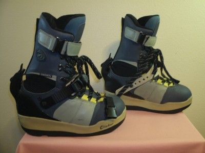 SHIMANO SKY LORD CLICKER SNOWBOARDING BOOTS SIZE 9.5 WOMENS 8.5 MENS 