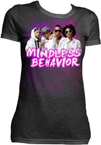   BEHAVIOR ABSTRACT POP MUSIC JUNIOR GIRLS TV T SHIRT SMALL  